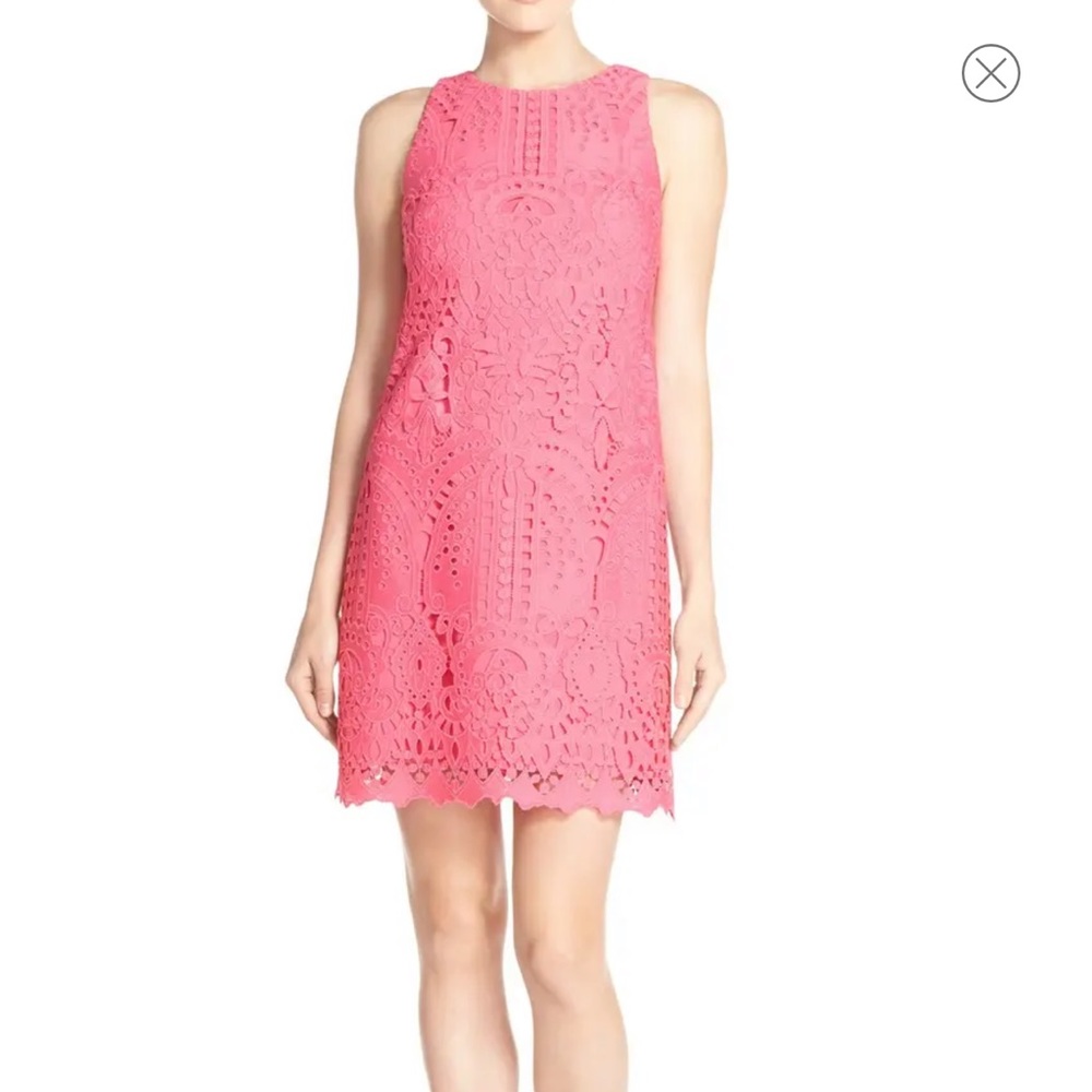 Eliza J Lace Shift Dress